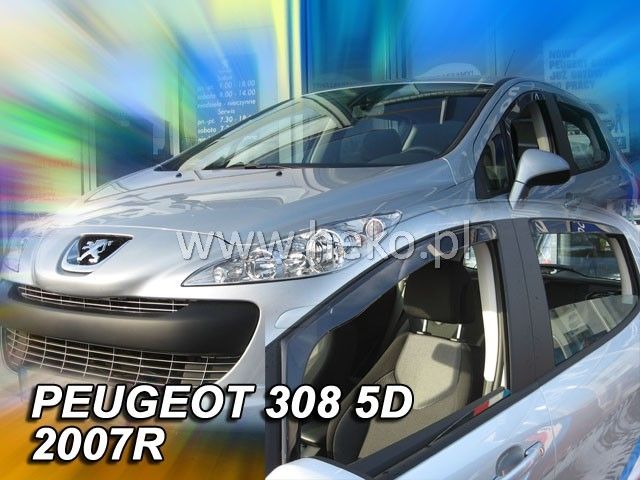 Ветробрани Team HEKO за PEUGEOT 308 (2007-2013) 5 врати - 4бр. предни и задни - Avtozona