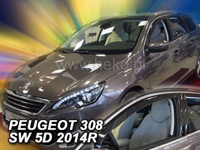 Ветробрани Team HEKO за PEUGEOT 308 (2013 + ) 5 врати Combi - 2бр. предни - Avtozona