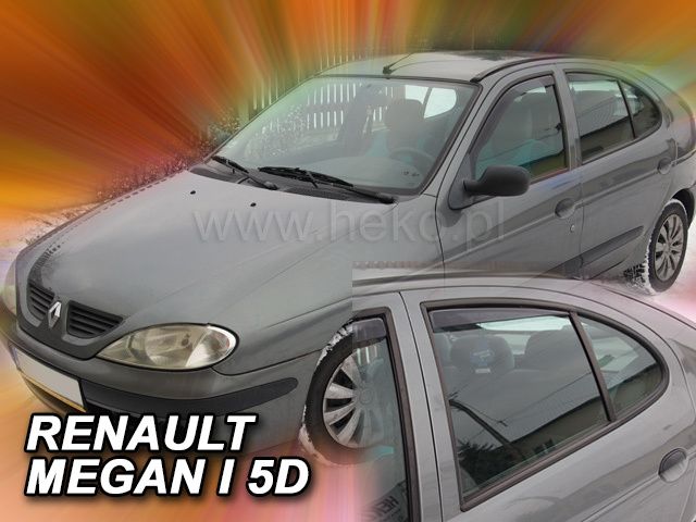 Ветробрани Team HEKO за RENAULT MEGANE (1995-2002) 5 врати Sedan - 4бр. предни и задни - Avtozona