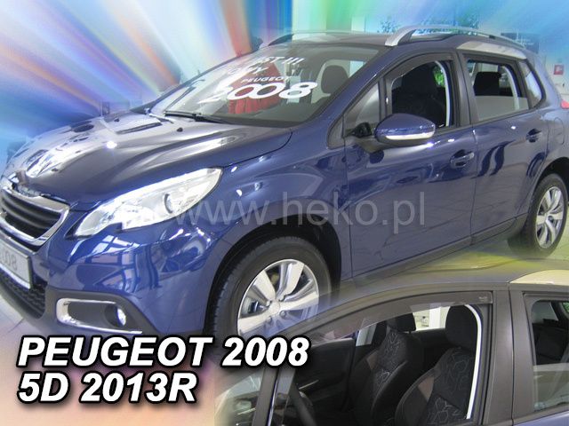 Ветробрани Team HEKO за RENAULT MEGANE (2008-2016) 5 врати - 4бр. предни и задни - Avtozona