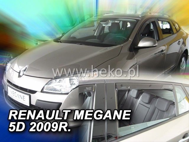 Ветробрани Team HEKO за RENAULT MEGANE / GRANDTOUR (2009-2016) Combi - 4бр. предни и задни - Avtozona