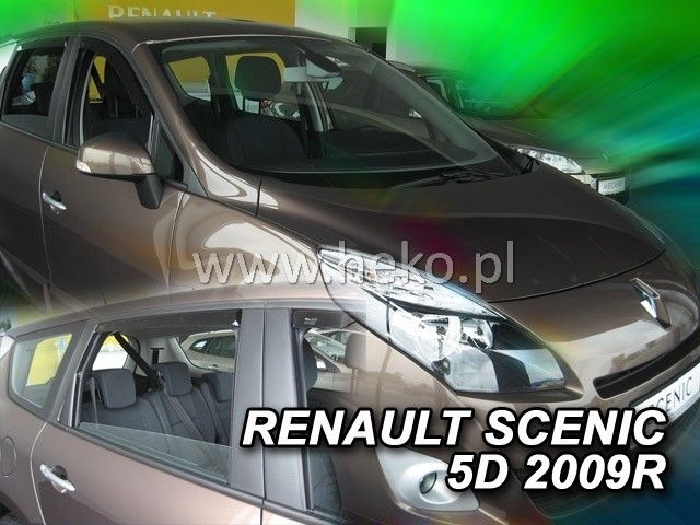 Ветробрани Team HEKO за RENAULT SCENIC / GRAND (2009-2016) 4бр. предни и задни - Avtozona