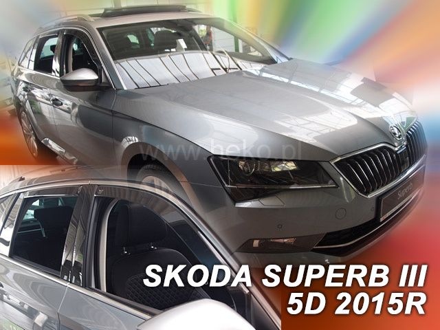 Ветробрани Team HEKO за SKODA SUPERB (2002-2008) Sedan - 4бр. предни и задни - Avtozona