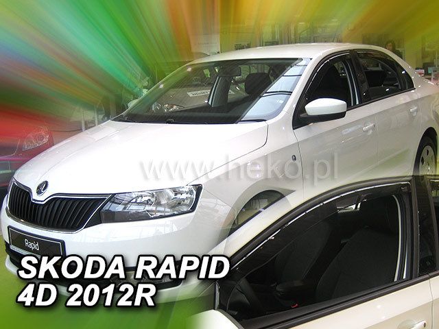 Ветробрани Team HEKO за SKODA RAPID / SPACEBACK (2012 + ) 2бр. предни - Avtozona