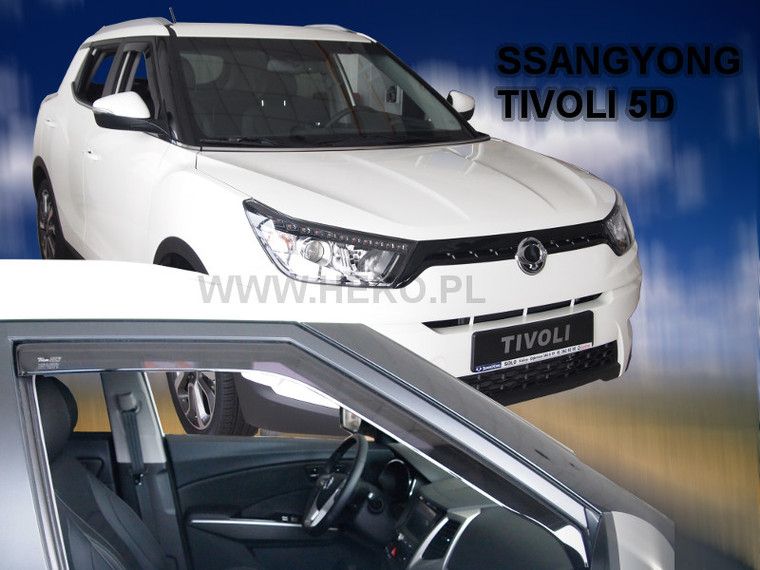 Ветробрани Team HEKO за SSANGYONG TIVOLI / XLV (2015 + ) 5 врати - 2бр. предни - Avtozona