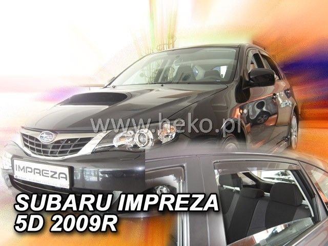 Ветробрани Team HEKO за SUBARU IMPREZA (2008 + ) 5 врати Sedan - 4бр. предни и задни - Avtozona