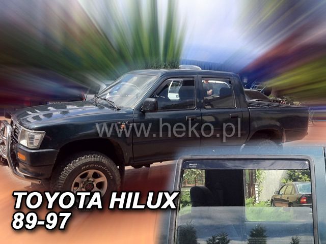 Ветробрани Team HEKO за TOYOTA HILUX (1989-1997) 4 врати - 4бр. предни и задни - Avtozona