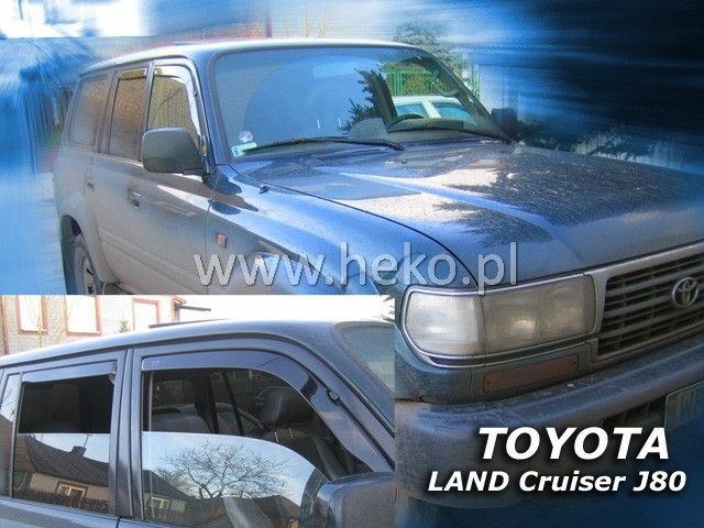 Ветробрани Team HEKO за TOYOTA LAND CRUISER J80 (1990-1996) 5 врати - 4бр. предни и задни - Avtozona