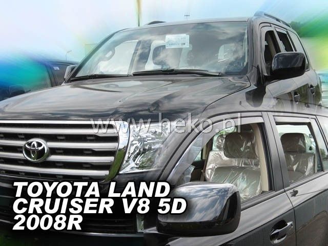 Ветробрани Team HEKO за TOYOTA LAND CRUISER J200 V8 (2008 + ) 5 врати - 4бр. предни и задни - Avtozona