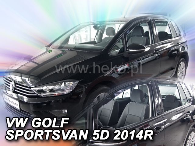 Ветробрани Team HEKO за VW GOLF SPORTSVAN (2014 + ) 4бр. предни и задни - Avtozona