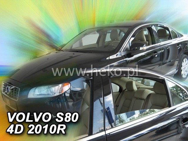 Ветробрани Team HEKO за VOLVO S80 (2006 + ) Sedan - 4бр. предни и задни - Avtozona