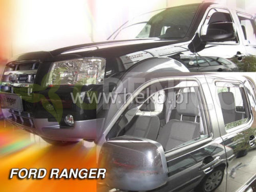 Ветробрани Team HEKO за FORD RANGER II (2007-2012) 4 врати - 4бр. предни и задни - Avtozona