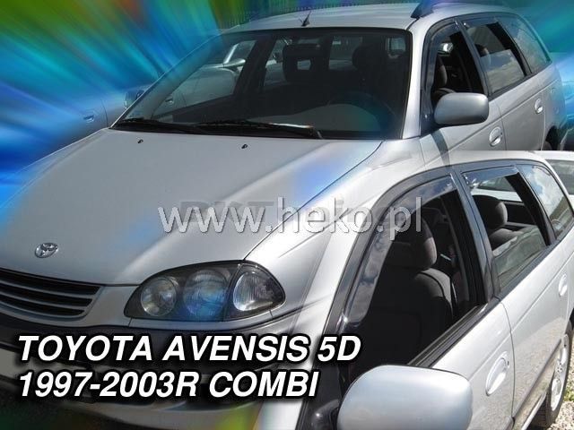 Ветробрани Team HEKO за TOYOTA AVENSIS (1997-2003) 5 врати - 4бр. предни и задни - Avtozona