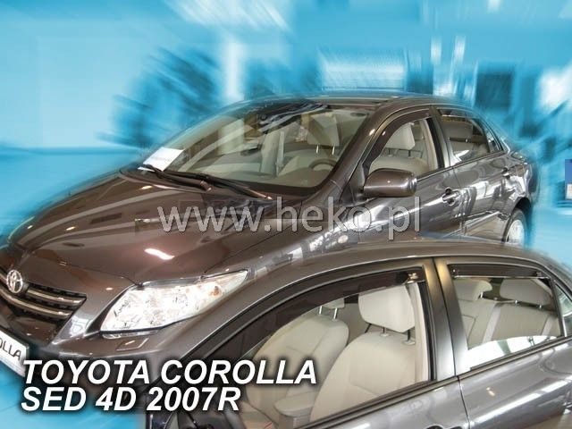 Ветробрани Team HEKO за TOYOTA COROLLA (2007-2013) Sedan - 4бр. предни и задни - Avtozona