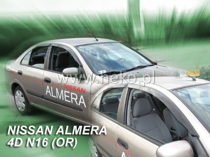 Ветробрани Team HEKO за NISSAN ALMERA N16 (2000-2005) 4 5 врати - 2бр. предни - лепящи - Avtozona