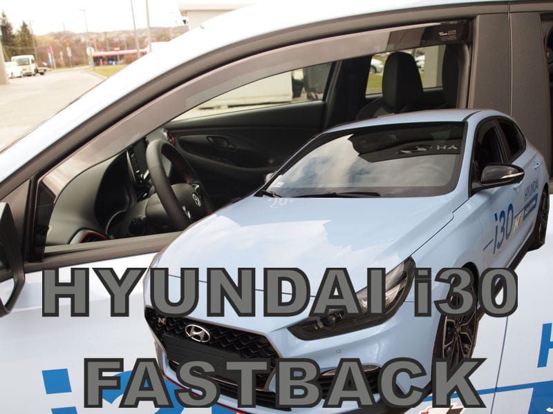 Ветробрани Team HEKO за HYUNDAI I30 FASTBACK N (2019 + ) 5D - 2бр. - Avtozona