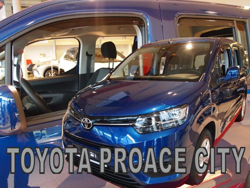 Ветробрани Team HEKO за OPEL Combo E 5d / CITROEN Berlingo / PEUGEOT Rifter / TOYOTA ProAce City (2018 + ) - 4бр. предни и задни - Avtozona