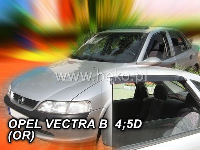 Ветробрани Team HEKO за OPEL VECTRA B (1996-2002) 5 врати Sedan - 4бр. предни и задни - Лепящи - Avtozona