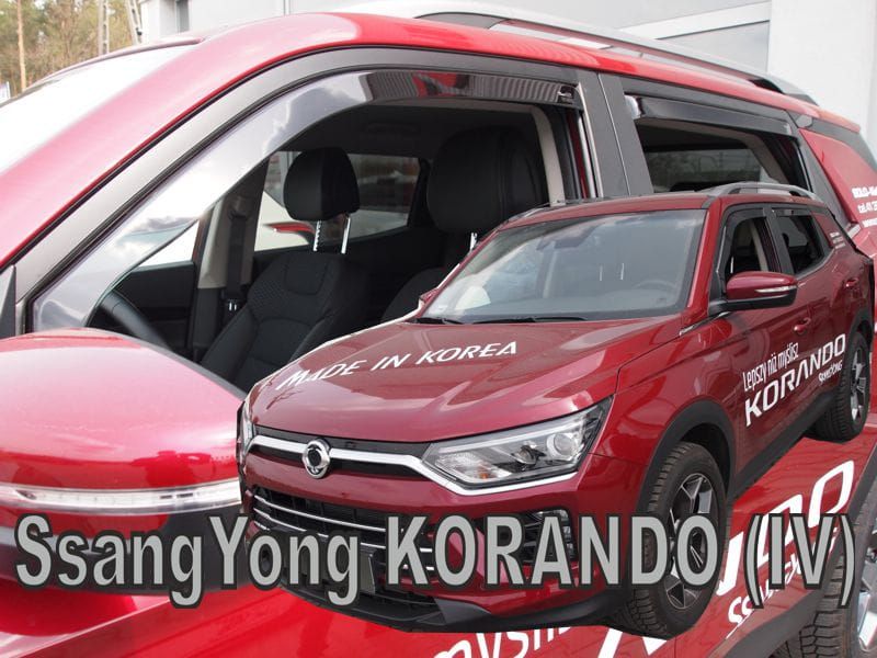 Ветробрани Team HEKO за SSANGYONG KORANDO IV (2019 + ) - 4бр. предни и задни - Avtozona