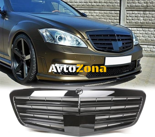 Решетка с AMG Дизайн за Mercedes W221 S-Class (2005-2010) - Avtozona