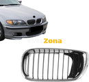 Решетки за BMW E46 седан комби (2001 + ) - Хром Черен - Avtozona