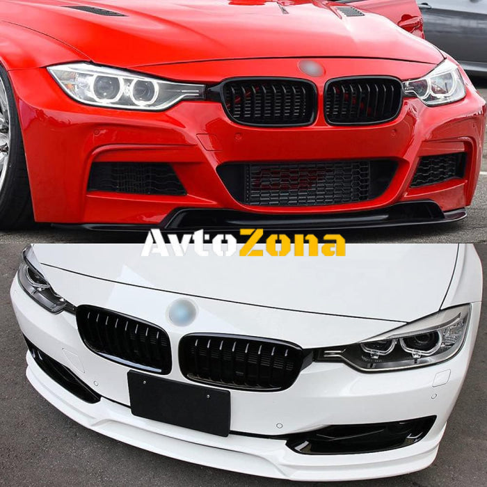 Решетки за BMW F30/F31 Черен Гланц - Avtozona