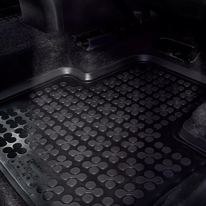 Гумени стелки Rezaw-Plast за Volvo V90 (2016+) – 4 части, черни