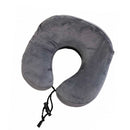 Pernă pentru gât - gri în formă de U