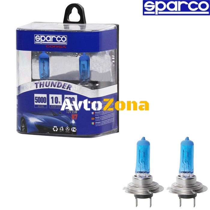 Крушки Sparco H7 12V 55W - Thunder - Avtozona