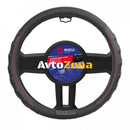 Калъф за волан Sparco – черен с червен шев 38 см - Avtozona