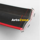 Спойлер самурай за броня – бял - Avtozona