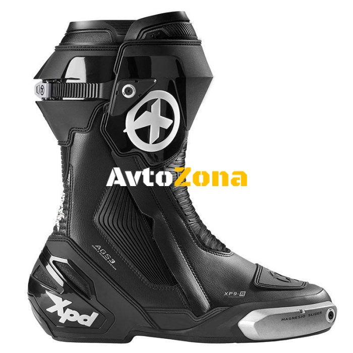 Спортни мото ботуши XPD XP9-R BLACK - Avtozona