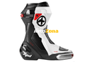 Спортни мото ботуши XPD XP9-R Black/White PERF - Avtozona