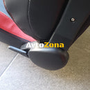 Спортни седалки тип Рекаро – Черни с червени акценти 2бр. в к-т - Avtozona