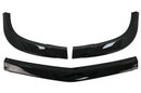 Спойлер за предна броня за Mercedes C-Class W204 Sport Line Facelift (2011-2015) Piano Black - Avtozona