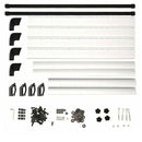 Raft de acoperiș (160 x 110 cm) - Argintiu