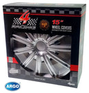 Тасове Argo Nero Silver 15’’ – 4 броя - Avtozona