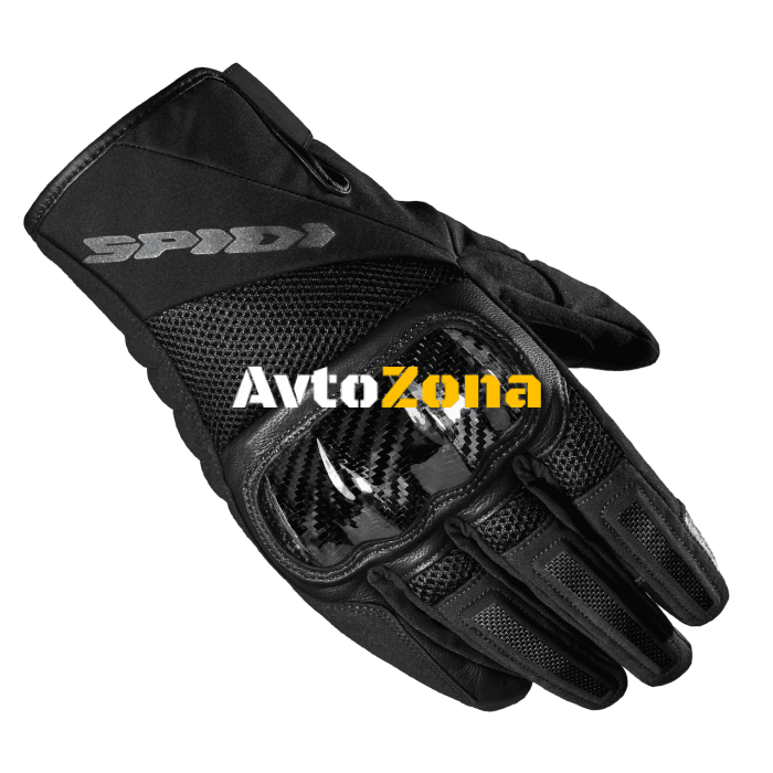 Текстилни ръкавици SPIDI BORA H2Out BLACK - Avtozona