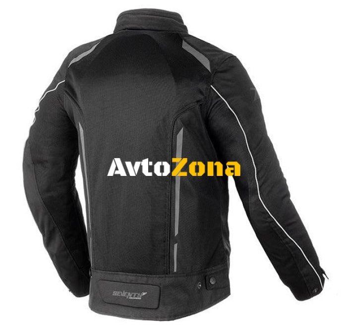 Текстилно мото яке 70 DEGREES TOURING BLACK/GREY - Avtozona