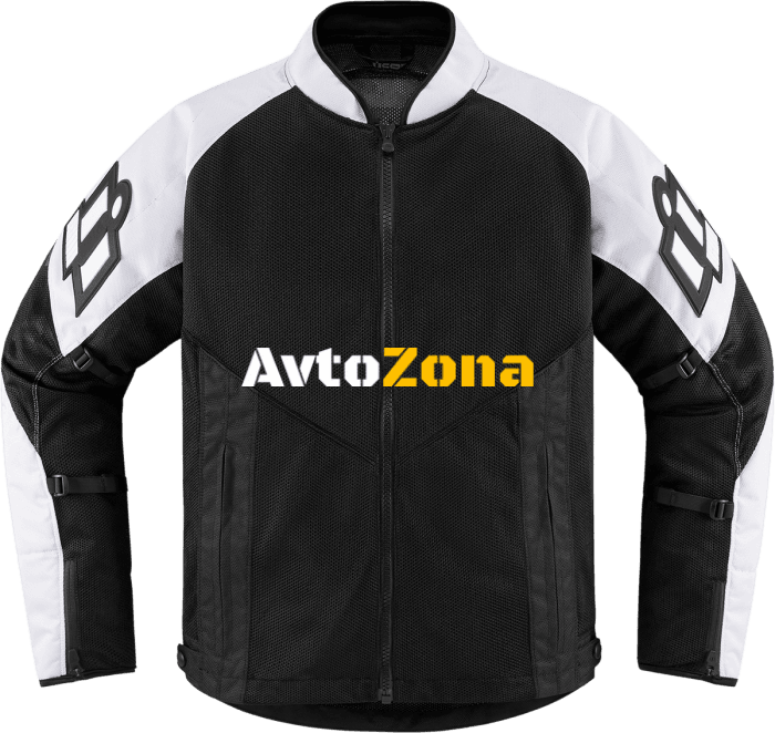 Текстилно мото яке ICON MESH AF WHITE - Avtozona