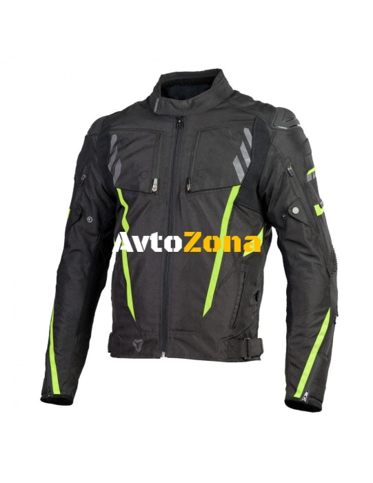 Текстилно мото яке SECA AVATAR II FLUO YELLOW - Avtozona