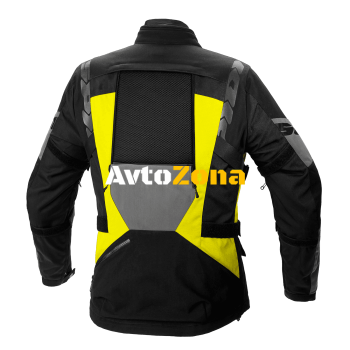 Текстилно мото яке SPIDI 4 SEASON EVO Yellow Fluo - Avtozona