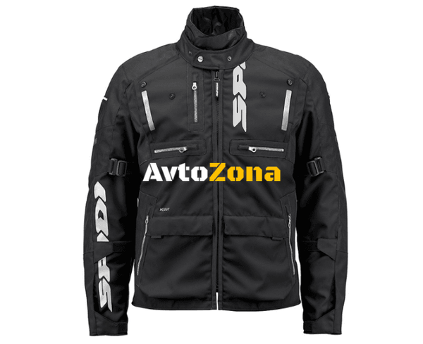 Текстилно мото яке SPIDI CROSSMASTER Black - Avtozona