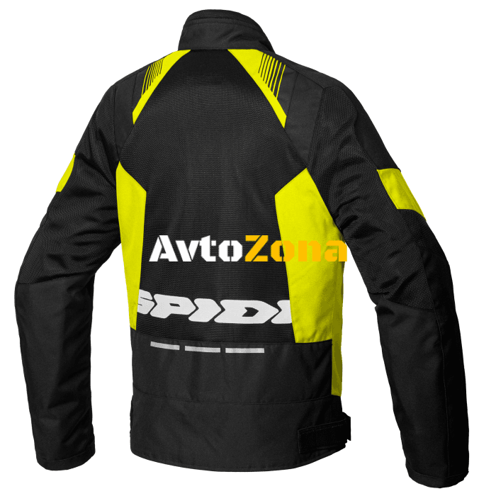 Текстилно мото яке SPIDI FLASH EVO NET WIND Yellow fluo - Avtozona