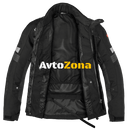 Текстилно мото яке SPIDI Outlander H2Out Dark green/Black - Avtozona