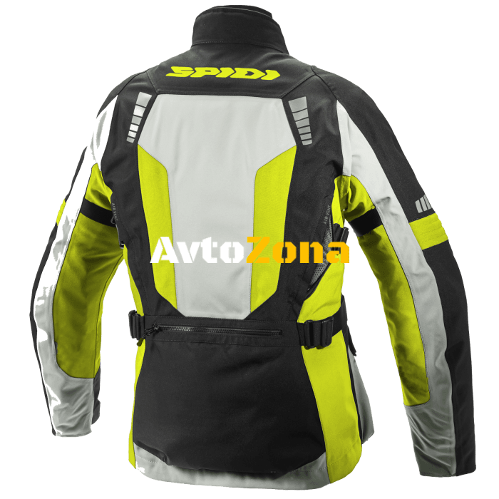 Текстилно мото яке SPIDI Outlander H2Out Yellow fluo - Avtozona