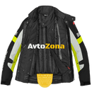 Текстилно мото яке SPIDI Outlander H2Out Yellow fluo - Avtozona