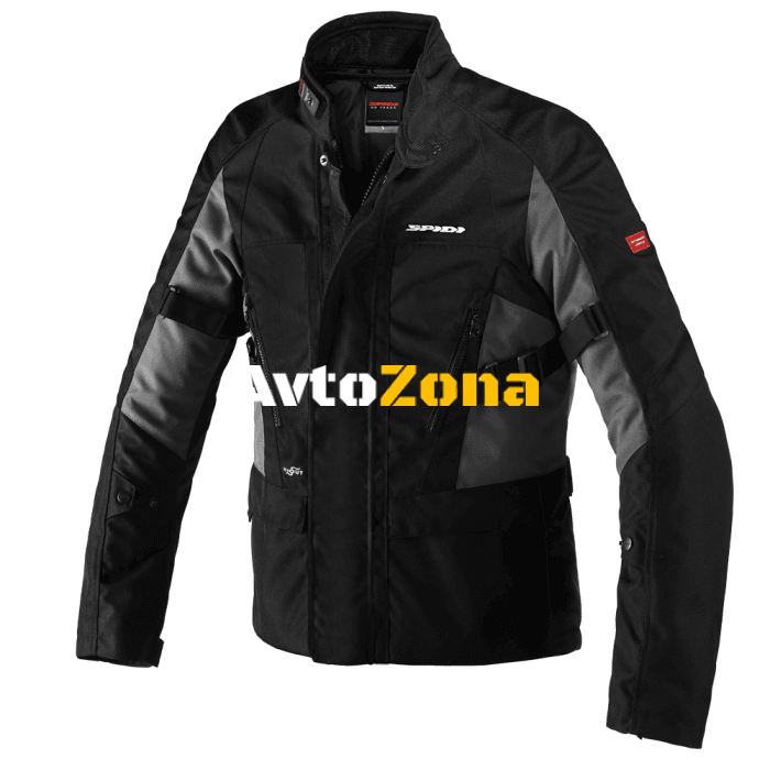 Текстилно мото яке TRAVELER 2 H2OUT BLACK/SLATE - Avtozona