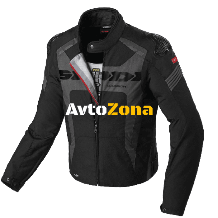 Текстилно мото яке WARRIOR H2OUT BLACK - Avtozona