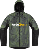 Текстилно мото яке ICON AIRFORM BATTLESCAR - GREEN - Avtozona